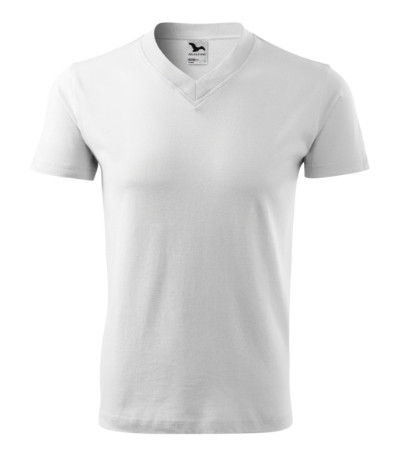 t-shirt unisex v-neck with logo