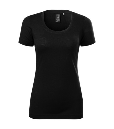 t-shirt women’s merino rise with logo