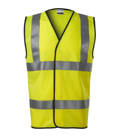 safety vest unisex hv bright with logo