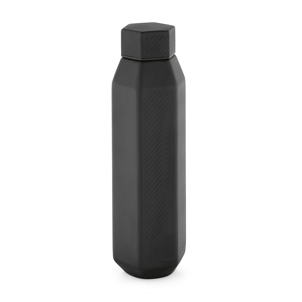 insulated water bottle hexagul 530 g with logo