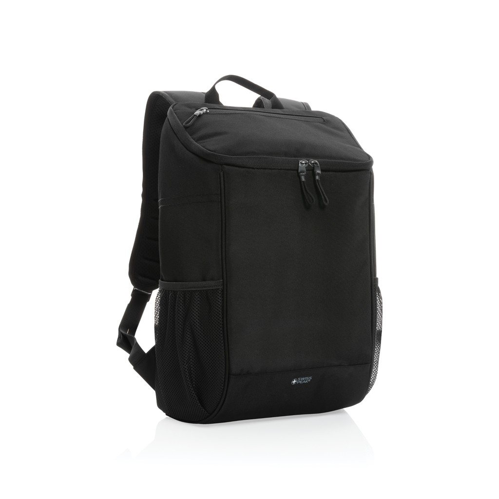 swiss peak aware™ 1200d deluxe cooler backpack with logo