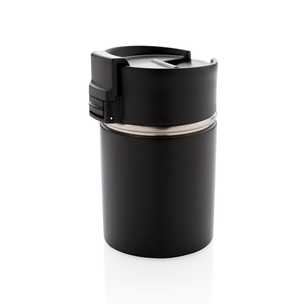 bogota compact vacuum mug with ceramic coating with logo