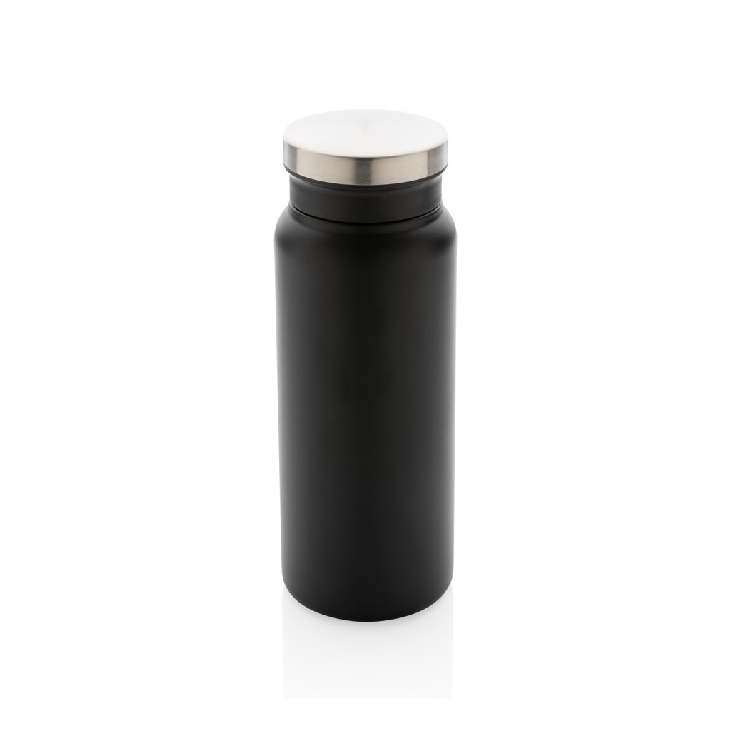 rcs recycled stainless steel vacuum bottle 600ml with logo