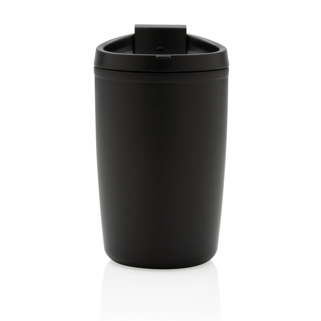 grs recycled pp tumbler with flip lid with logo