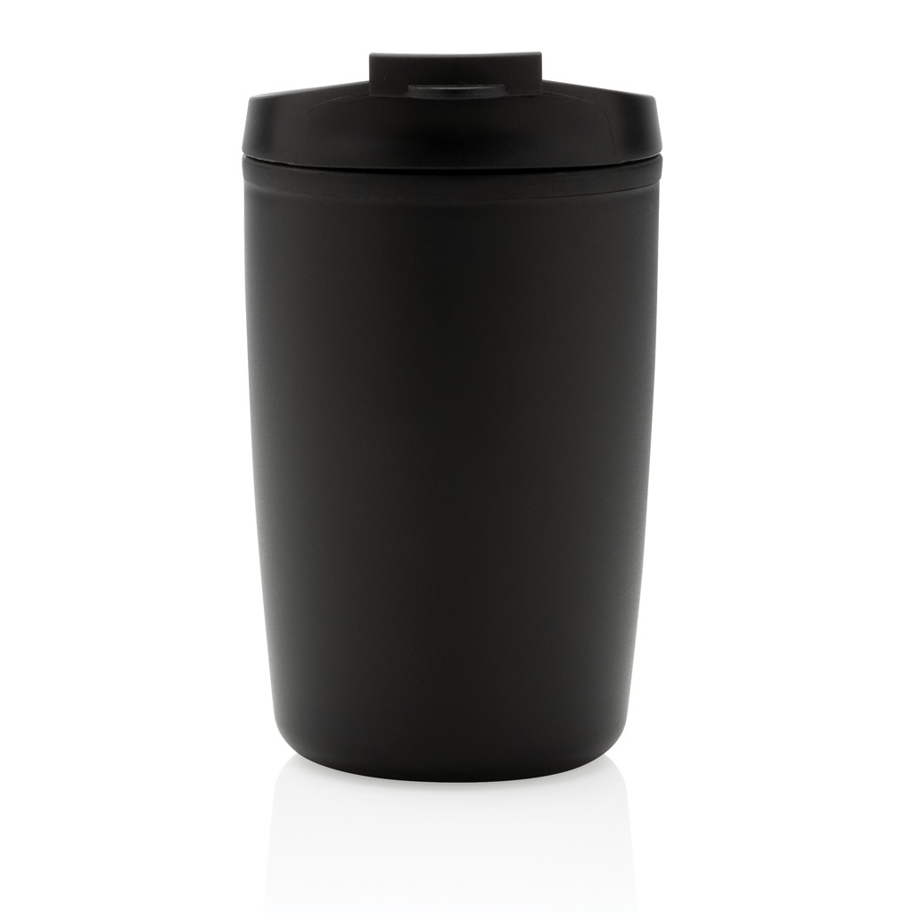 grs recycled pp tumbler with flip lid with logo