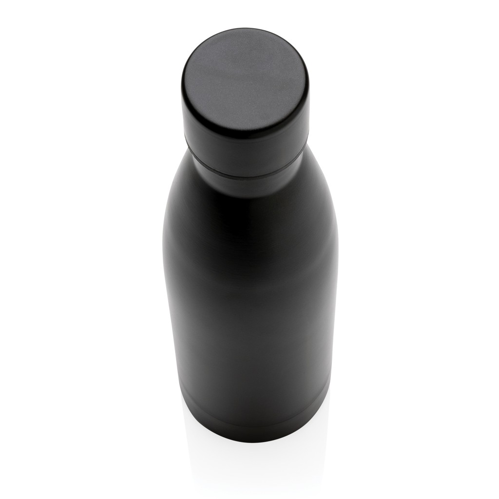 rcs recycled stainless steel solid vacuum bottle with logo