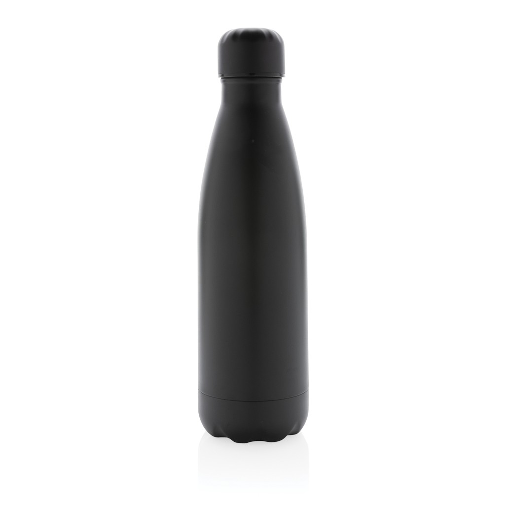 solid colour vacuum stainless steel bottle 500 ml with logo