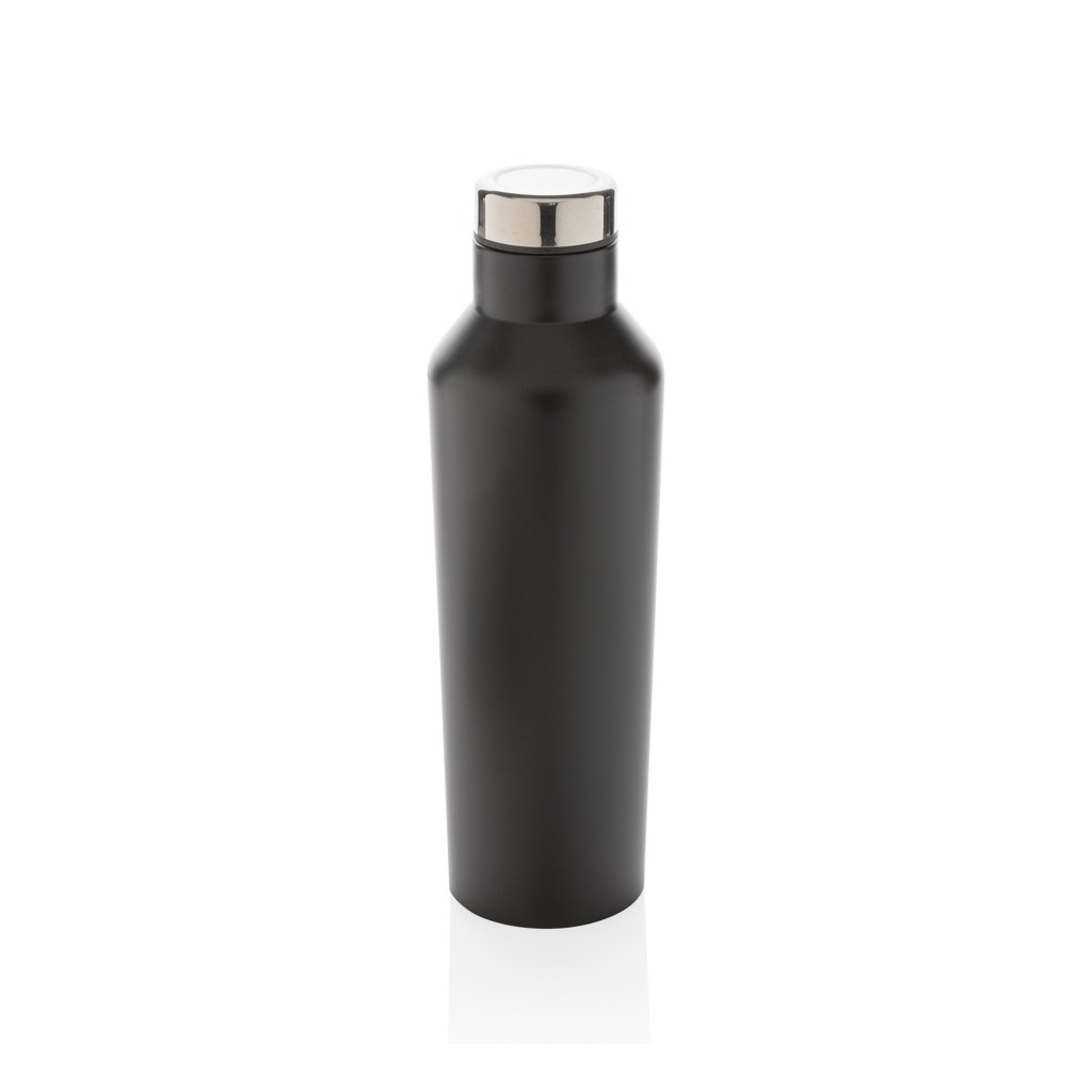 modern vacuum stainless steel water bottle with logo