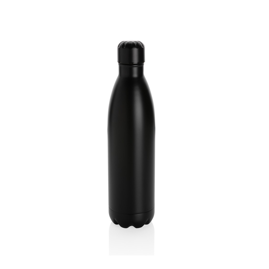 solid colour vacuum stainless steel bottle 750ml with logo