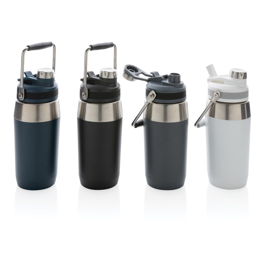 vacuum stainless steel dual function lid bottle 500ml with logo