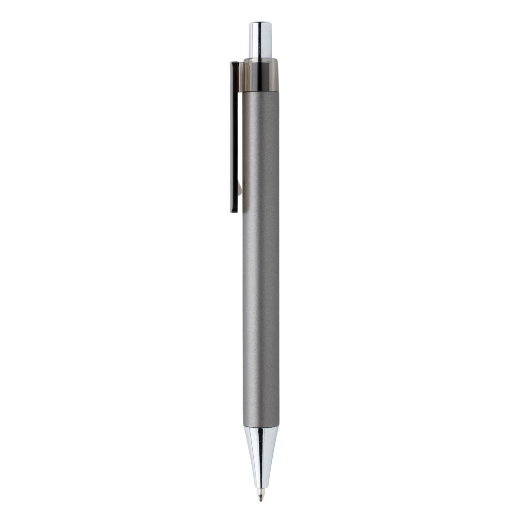 x8 metallic pen with logo