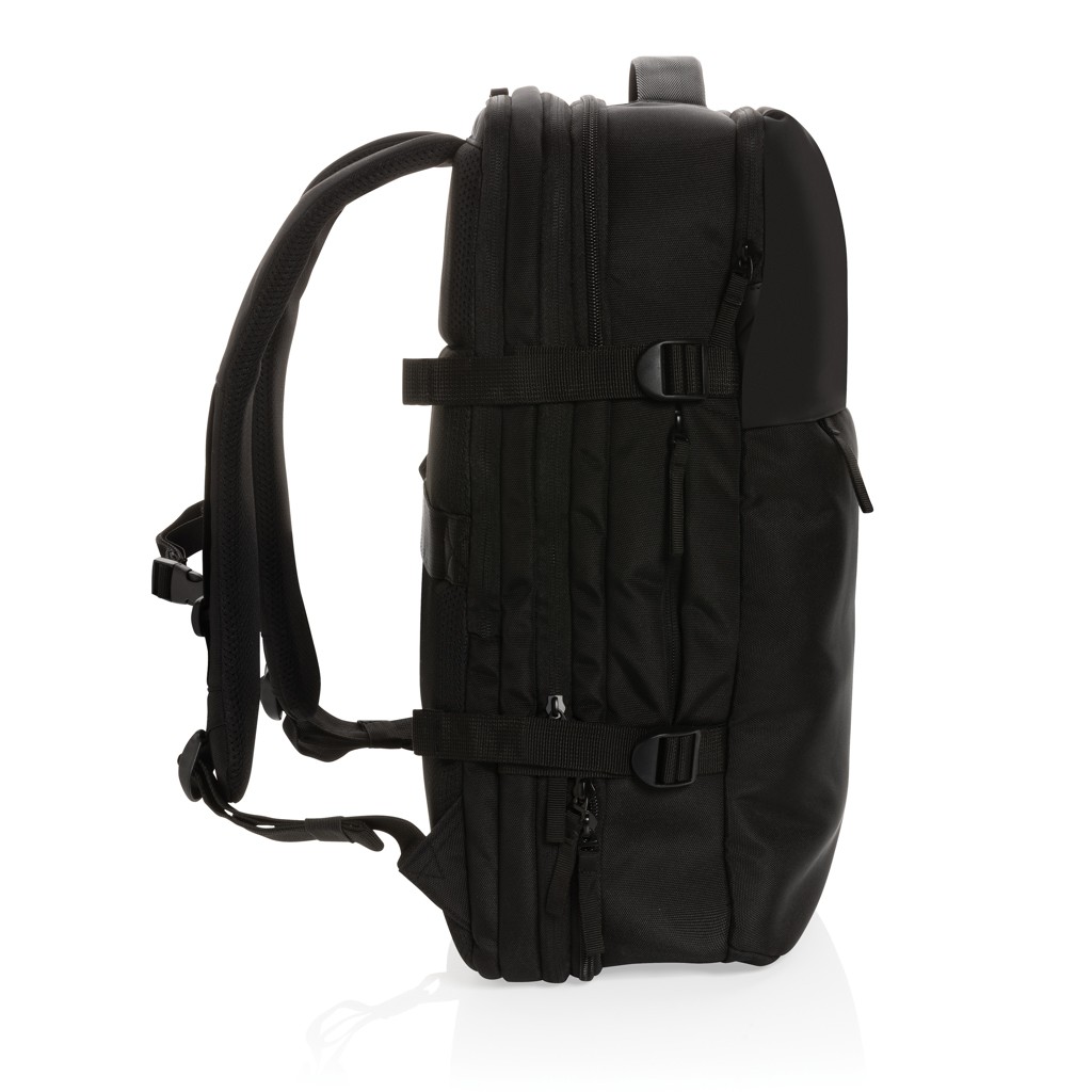 swiss peak aware™ rpet 15.6' expandable weekend backpack with logo