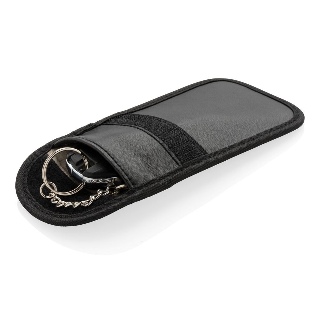 anti theft rfid car key pouch with logo