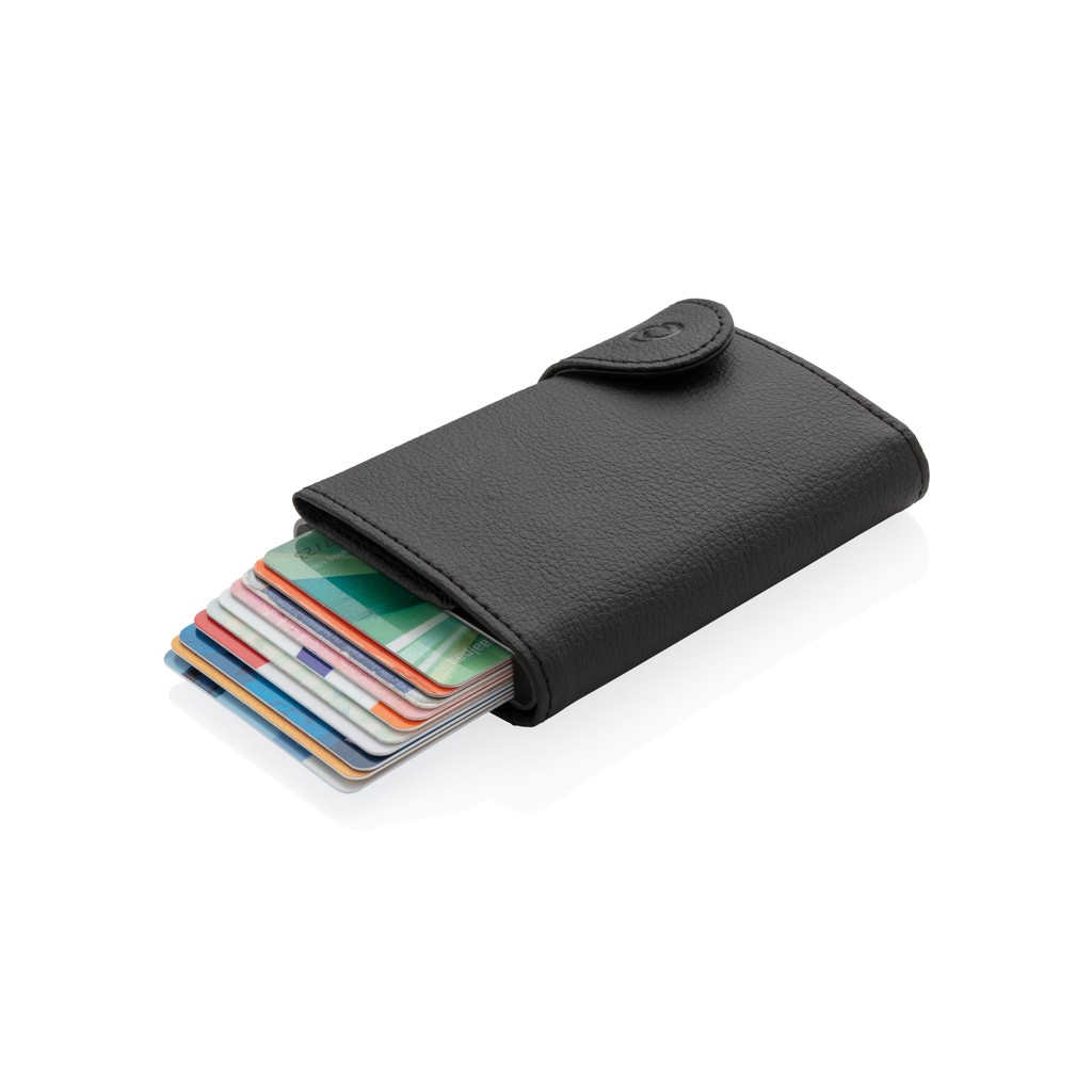 c-secure xl rfid card holder & wallet with logo