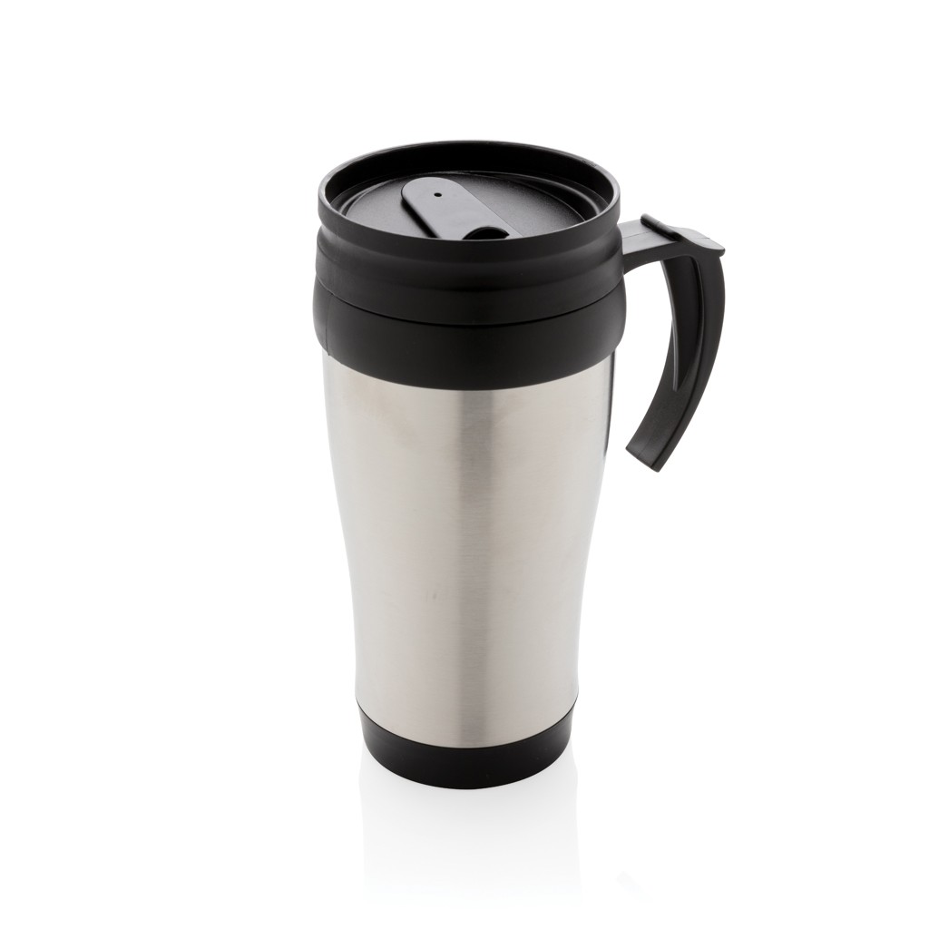 stainless steel mug with logo
