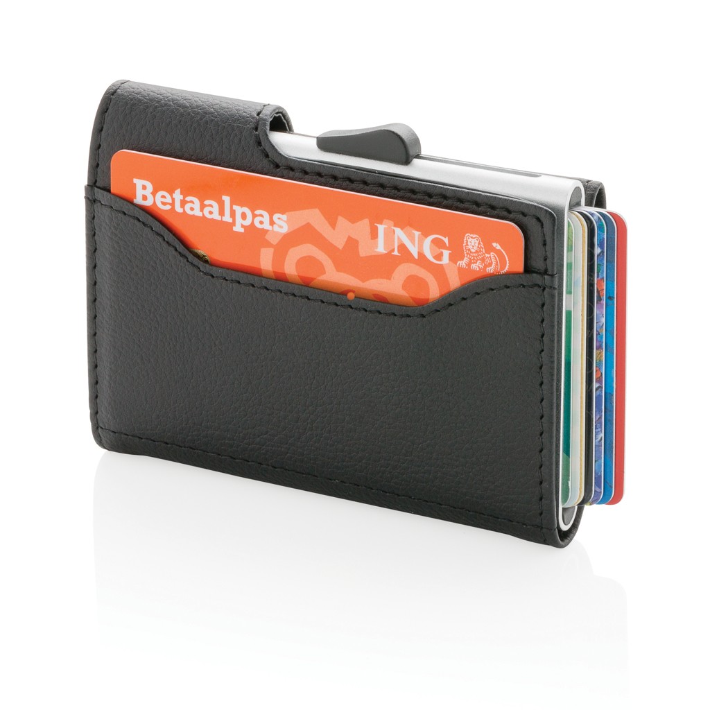 c-secure rfid card holder & wallet with logo